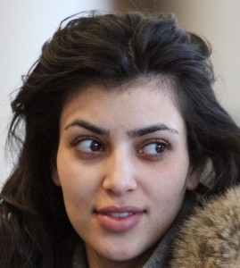 Kim Kardashian without makeup-1