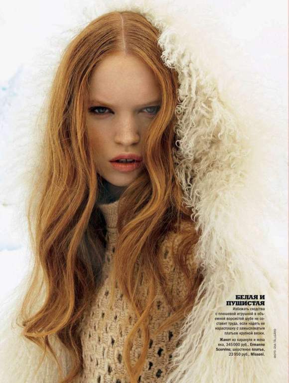 Luisa Bianchin for Glamour Russia December 2010 3