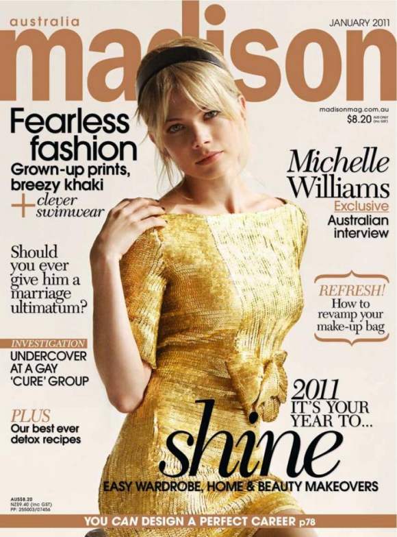 Michelle Williams Madison Magazine January 2011