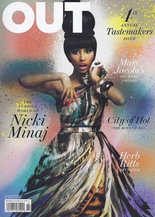 Nicki Minaj Out Magazine October 2010