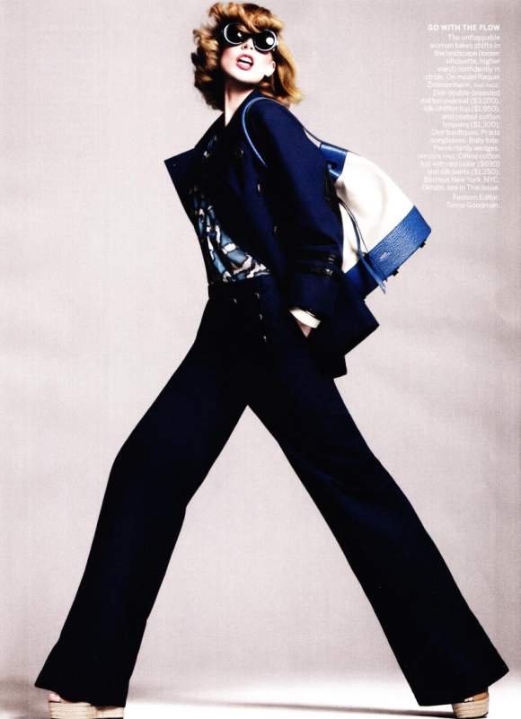 Raquel Zimmermann for Vogue US January 2011
