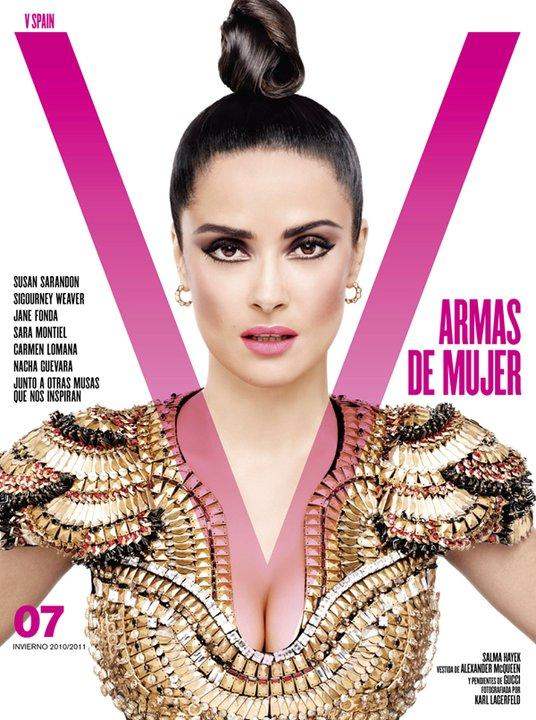 Salma Hayek for V Magazine Spain 7