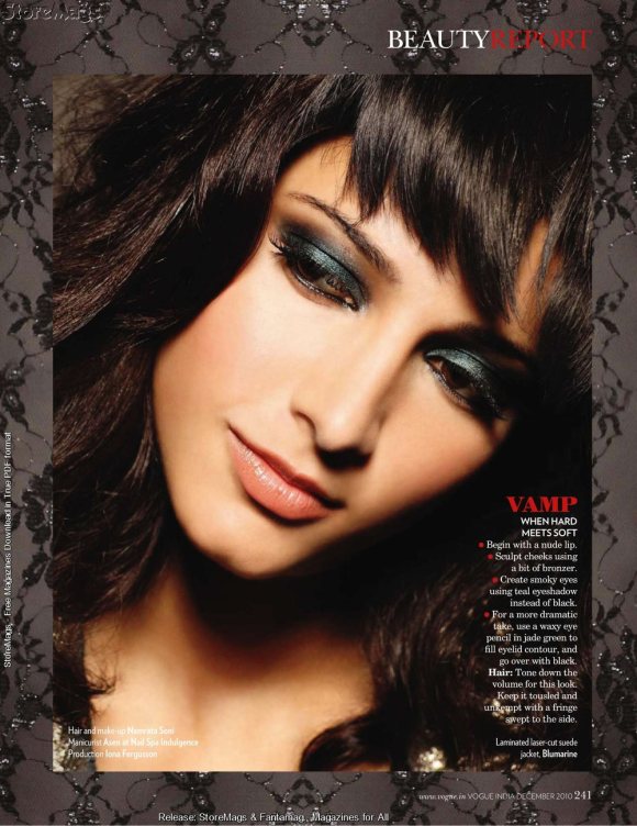 Shruti Haasan for Vogue India December 2010 5