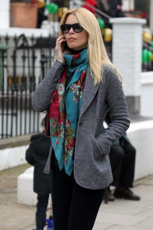 Claudia Schiffer Classy Street Style