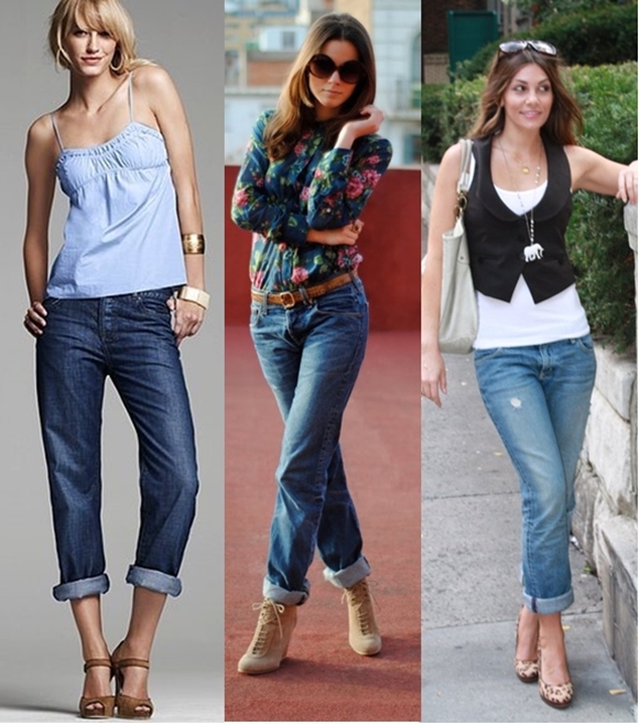 How to wear Boyfriend jeans