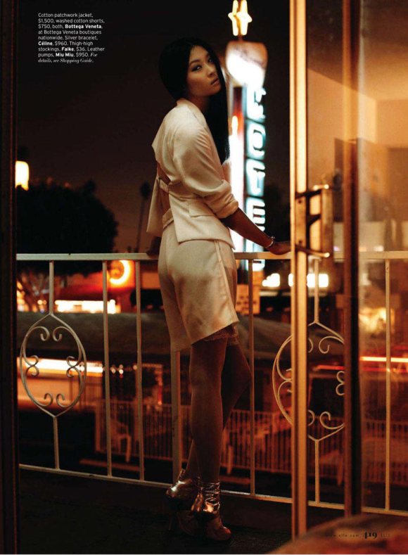 So Young Kang for Elle US March 2011 1