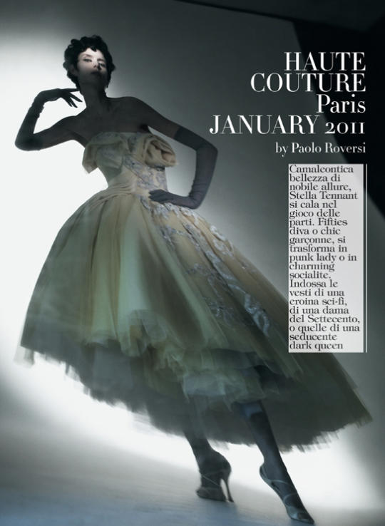 Stella Tennant Vogue Italia March 2011