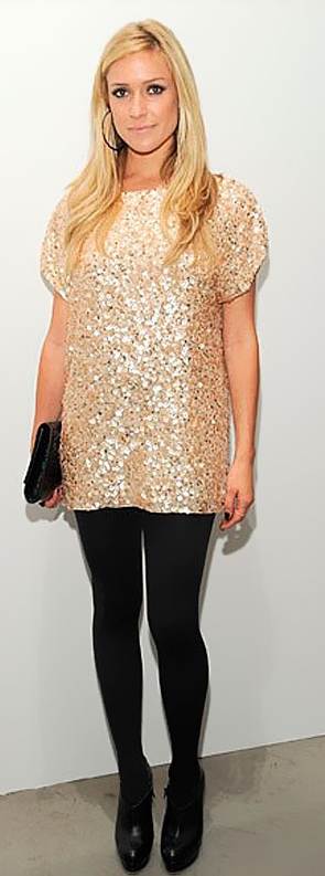 wearing sequin dress formal-2