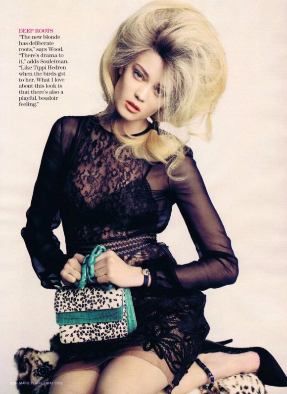 Diana Moldovan Marie Claire US May 2011
