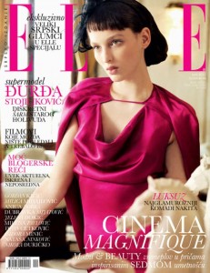 Georgina Stojiljkovic for Elle Serbia May 2011