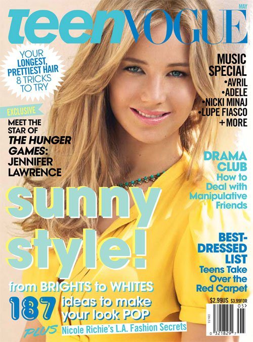 Jennifer Lawrence Teen Vogue May 2011