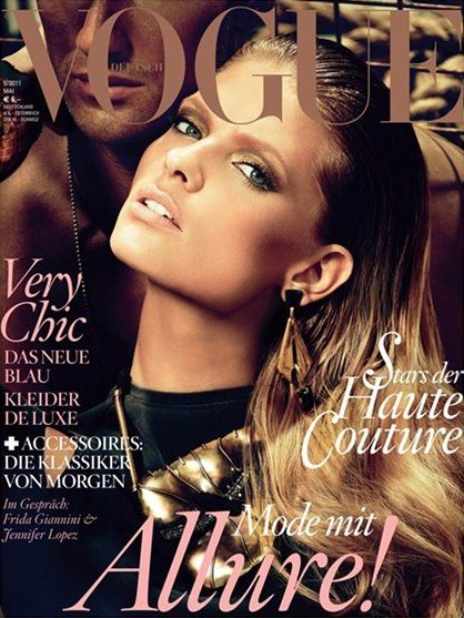 Julia Stegner Vogue Germany May 2011