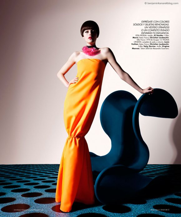 Amber Anderson Harpers Bazaar Espanol May 2011