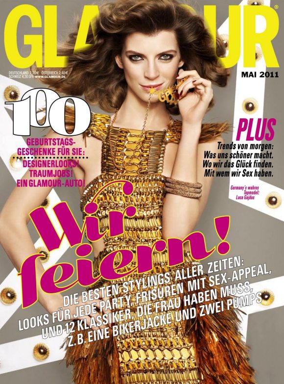 Luca Gadjus Glamour Germany May 2011