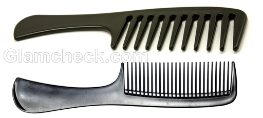 wide toothed hair comb