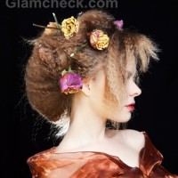 Flower hairstyles-1
