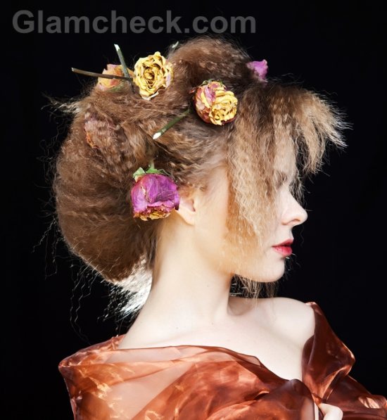 Flower hairstyles-1