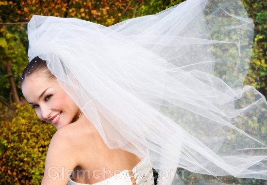 wedding accessories veil two layer