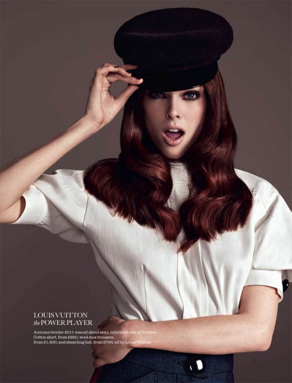 Coco Rocha Elle UK August 2011