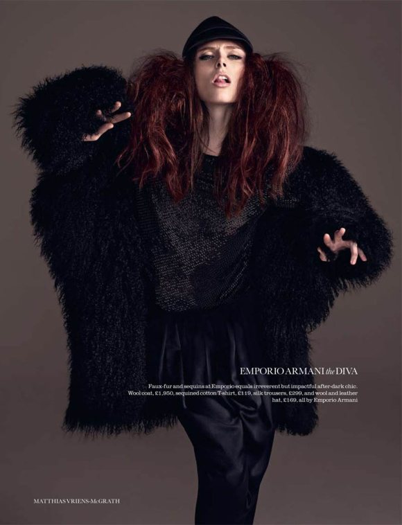 Coco Rocha Elle UK August 2011