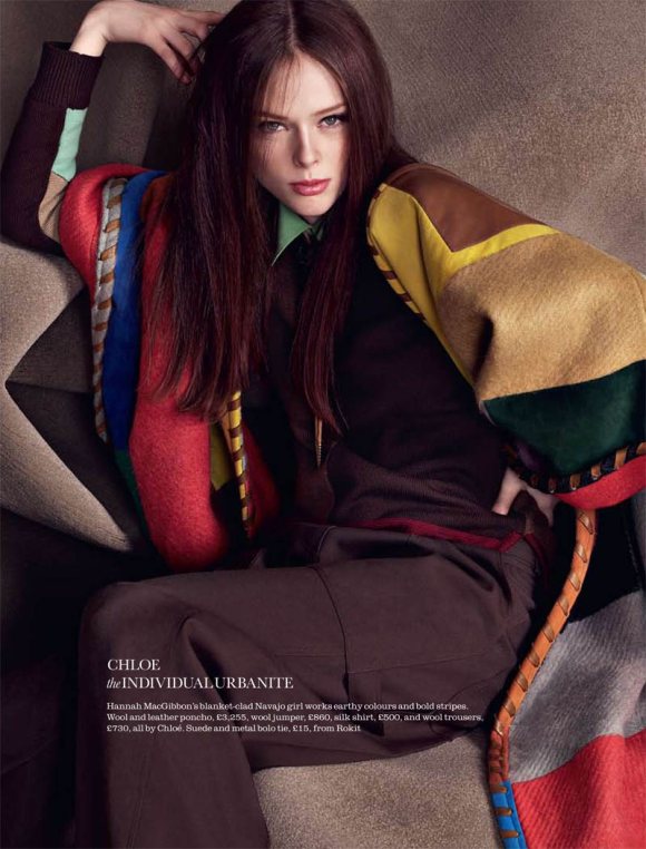 Coco Rocha Elle UK August 2011