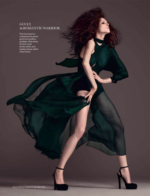 Coco Rocha Elle UK August 2011