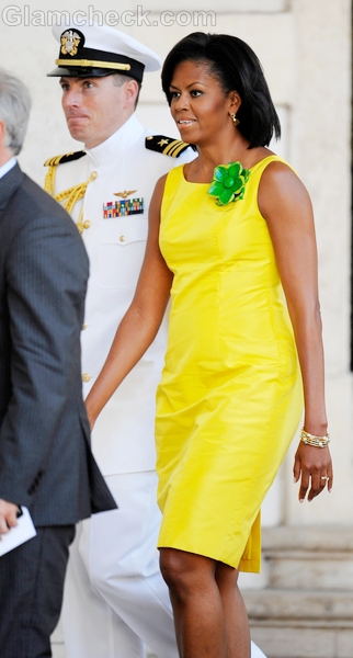 Michelle-Obama-sheath-dress