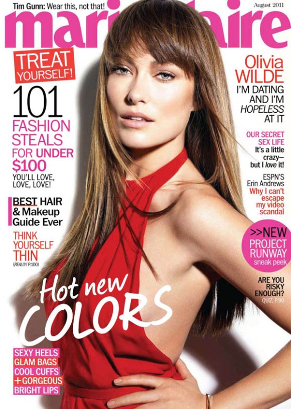 Olivia Wilde Marie Claire US August 2011