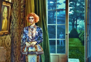 Raquel Zimmermann for Vogue US August 2011