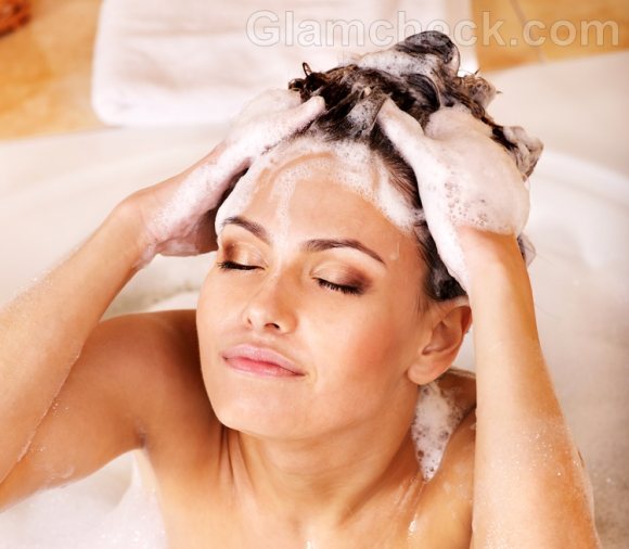 oily scalp hair wash