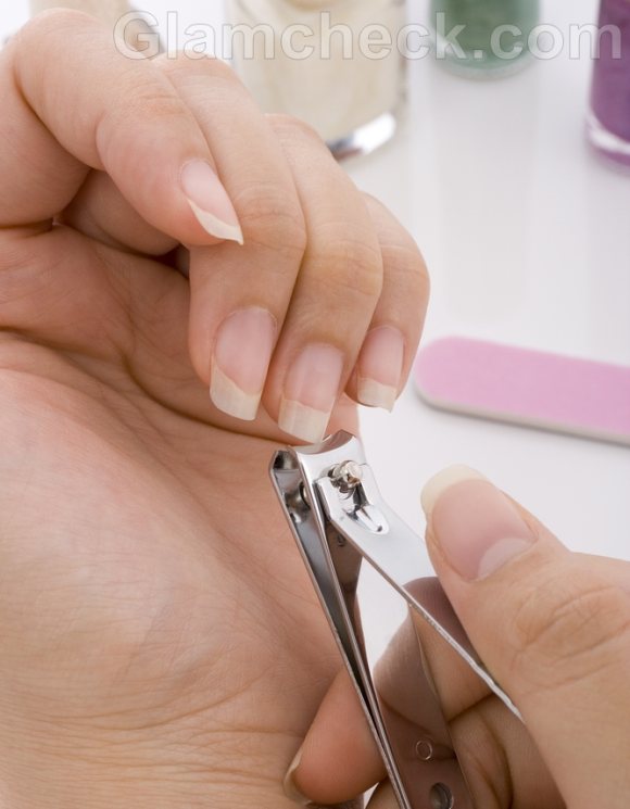 Manicure cut nails