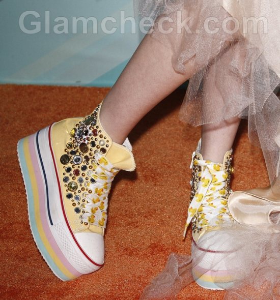 Colette Carr shoes 2011 TeenNick HALO Awards