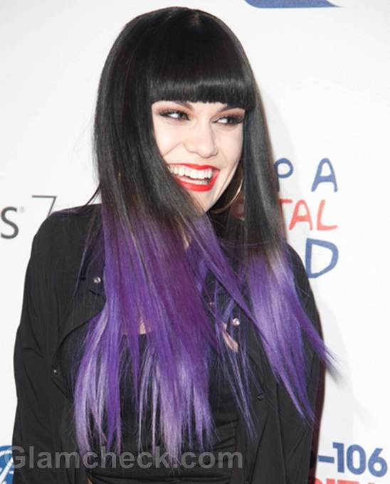 Jessie J Rocks Two-toned Hair at 2011 Jingle Bell Ball