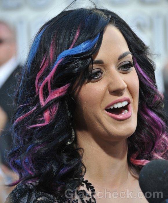 Katy Perry 2011 Hair Colors