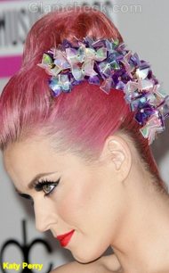 Katy-Perry Celebrity hair accessories trend 2011