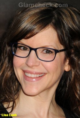 Lisa Loeb Celebrity Nerdy Glasses trend 2011