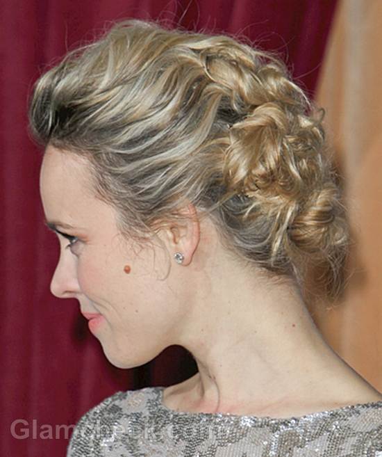 Rachel McAdams Romantic Updo – Curly Chignon