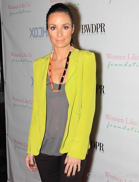 Catt sadler fluorescent green blazer