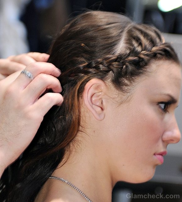 Hairstyle How To Delicate Darling Hair-do curls and braids