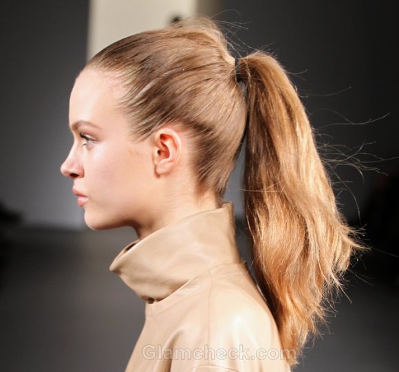 Hairstyle How To Super Sleek Ponytail Version