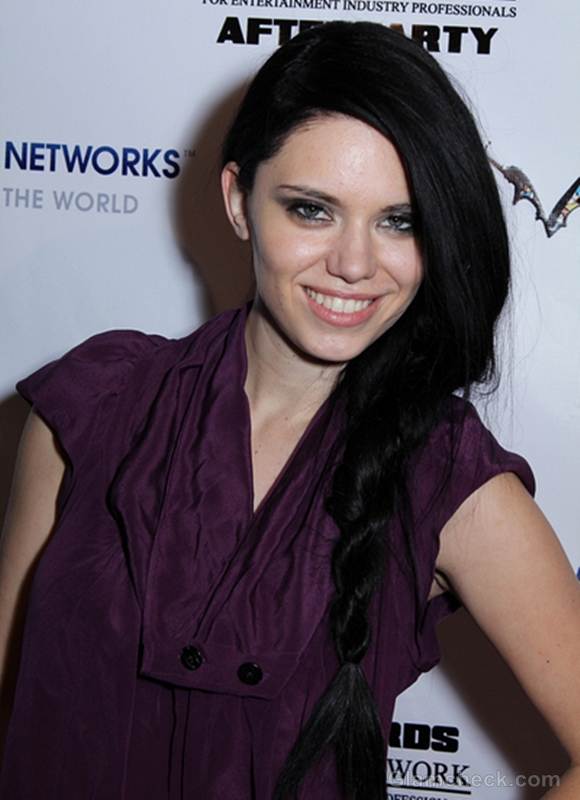 Annika Pampel Wears Lovely Side Braid to SAG 2012 Afterparty
