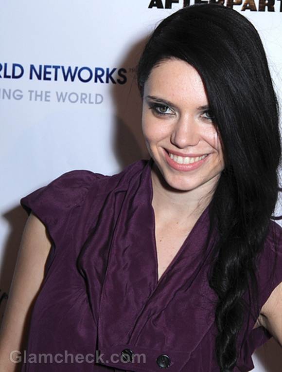 Annika Pampel Wears Lovely Side Braid to SAG 2012 Afterparty