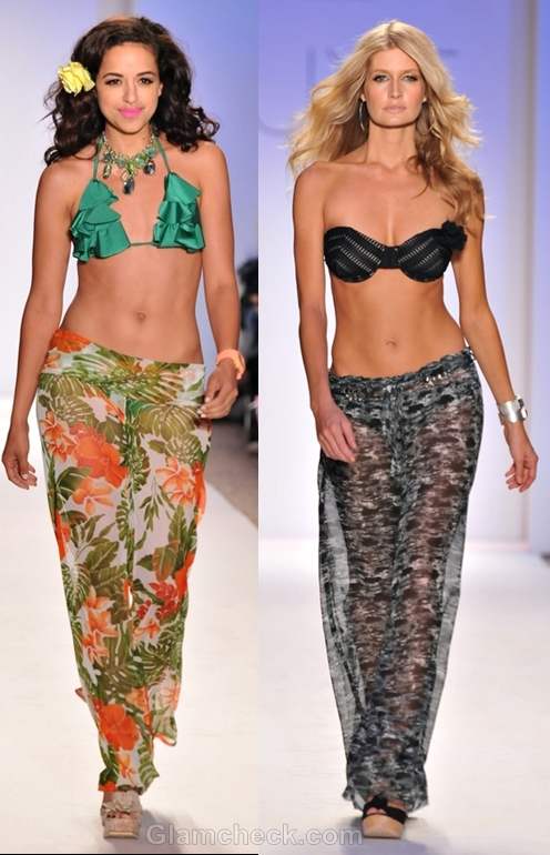 Beach cover ups wrap skirts s-s 2012 nicolita