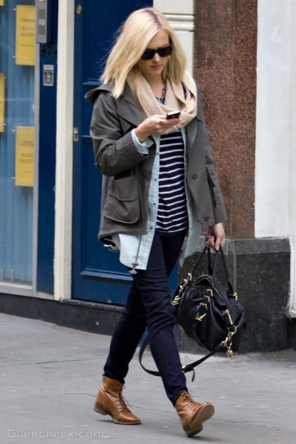 Celeb Street Style Fearne Cotton Casual Ensemble