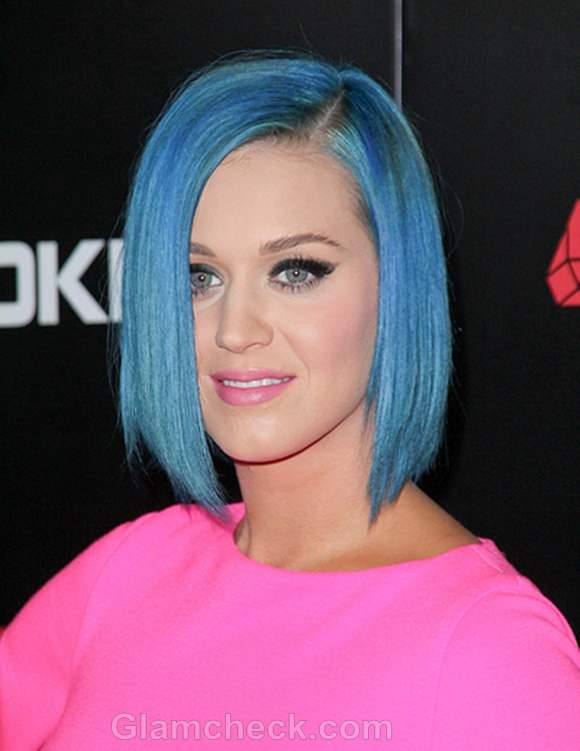 Katy Perry blue hair