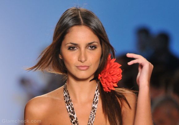 Style pick of the day floral hair clips aguaclara s-s 2012