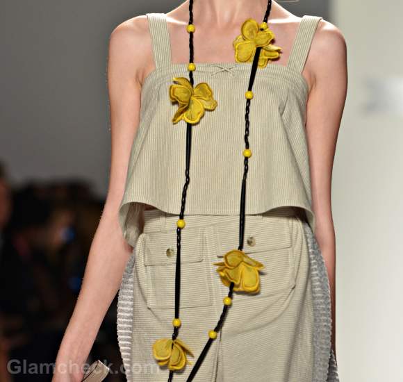 Style pick of the day subversive floral bead necklace for Timo Weiland