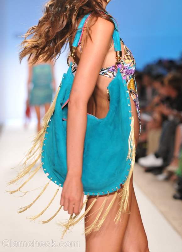 beach handbag blue maritima collection S-s 2012