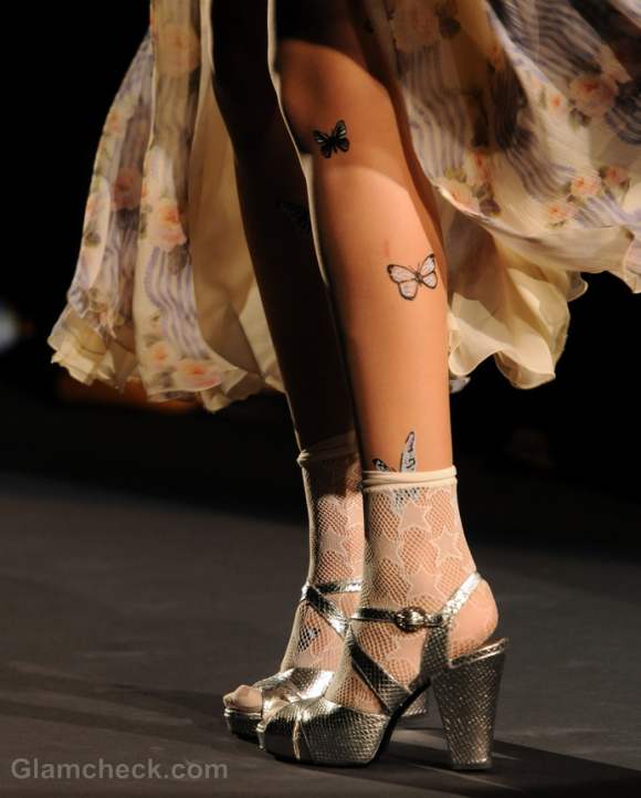 butterfly tattoos Style pick of the day anna sui s-s 2012