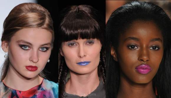 Makeup trends s-s 2012 bright lips